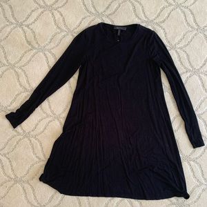BCBGMaxAzaria NWOT black long sleeve dress